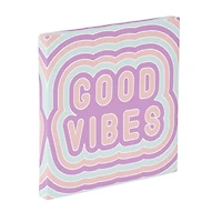 Good Vibes 6x6 Canvas Art