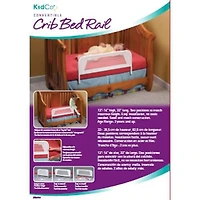 KidCo Convertible Crib Rail - Telescopic