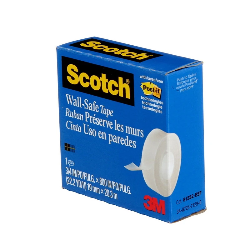 Ruban Préserve les murs 813S2-ESF-RP6 Scotch®, 2/paquet