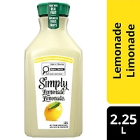 Simply Lemonade Bottle, 2.25 Liters, Simply Lemonade 2.25 L