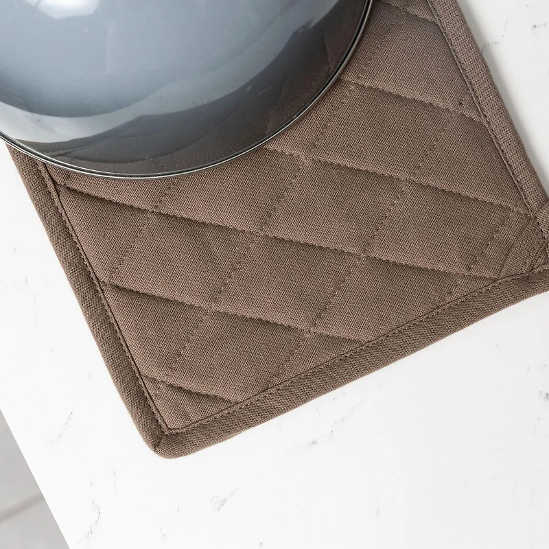 Fabstyles Solo Waffle Cotton Pot Holder Set of 2