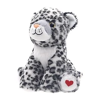 Façon de célébrer le léopard assis de la Saint-Valentin
