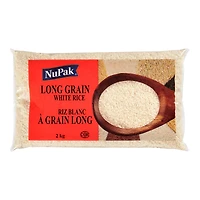 Nupak Long Grain White Rice, 2 kg