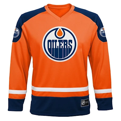 Jersey d'équipe jeunesse Edmonton Oilers de la LNH