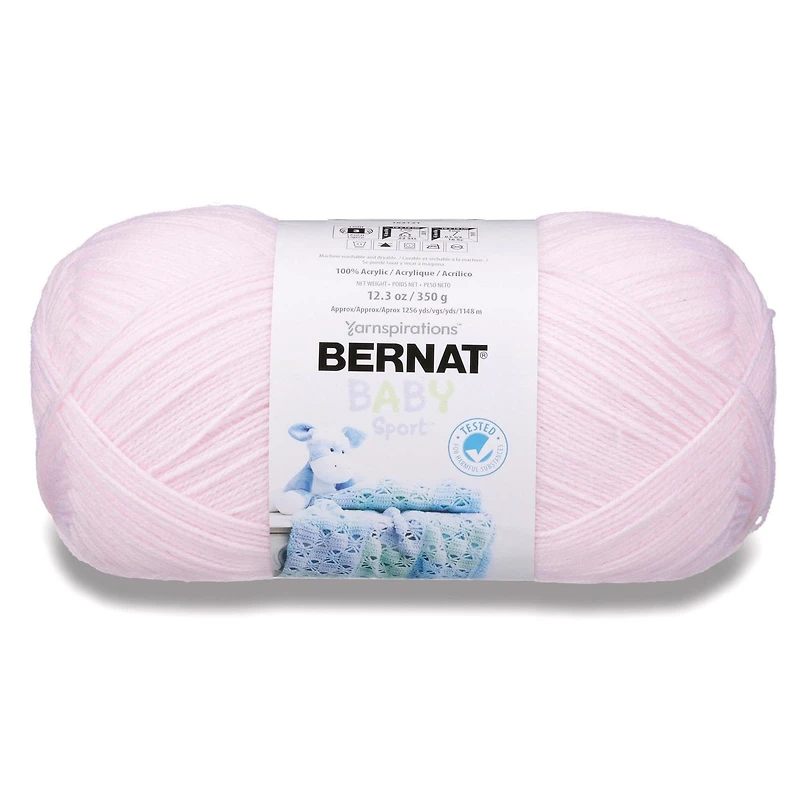 Bernat® Fil Baby Sport™, Acrylique #3 DK, 12,3oz/350g, 1256 Yards