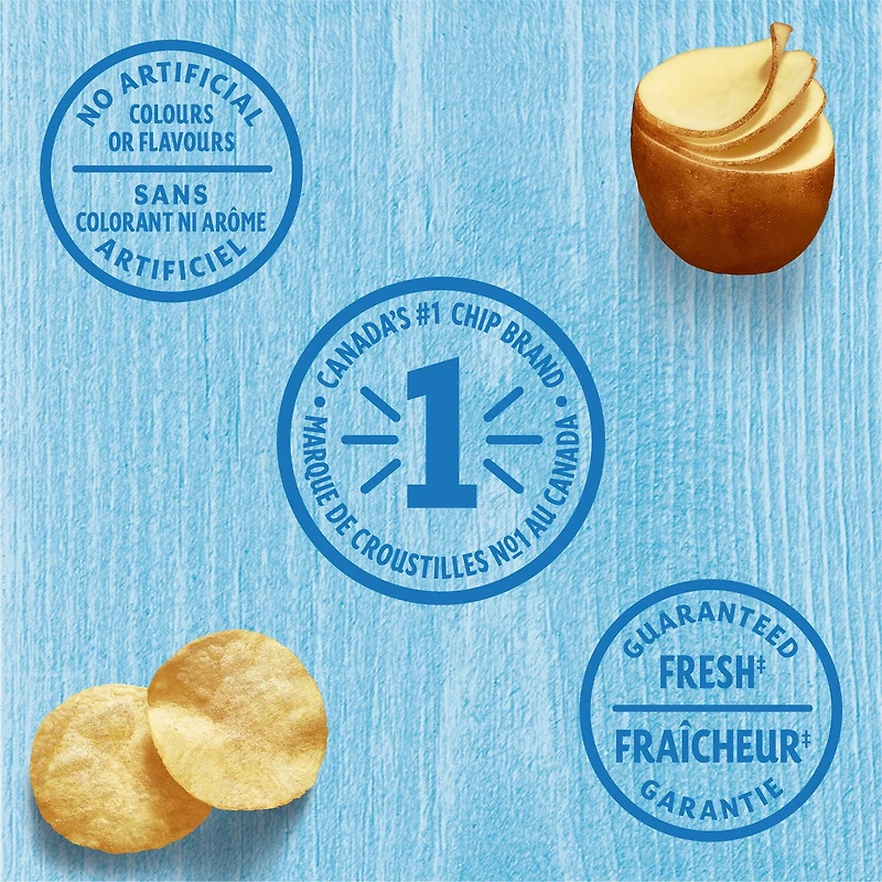 Lay's Croustilles Légèrement salées Classique