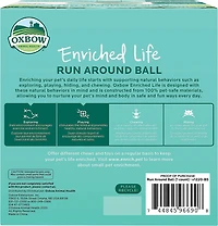 Oxbow Enriched Life Run Around Ball
