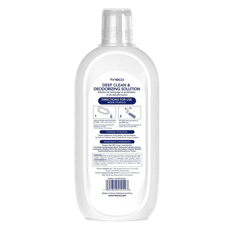 Tineco Multi-Surface Cleaning Solution 32Fl oz (0.95L) for Floor Cleaners, Lavender