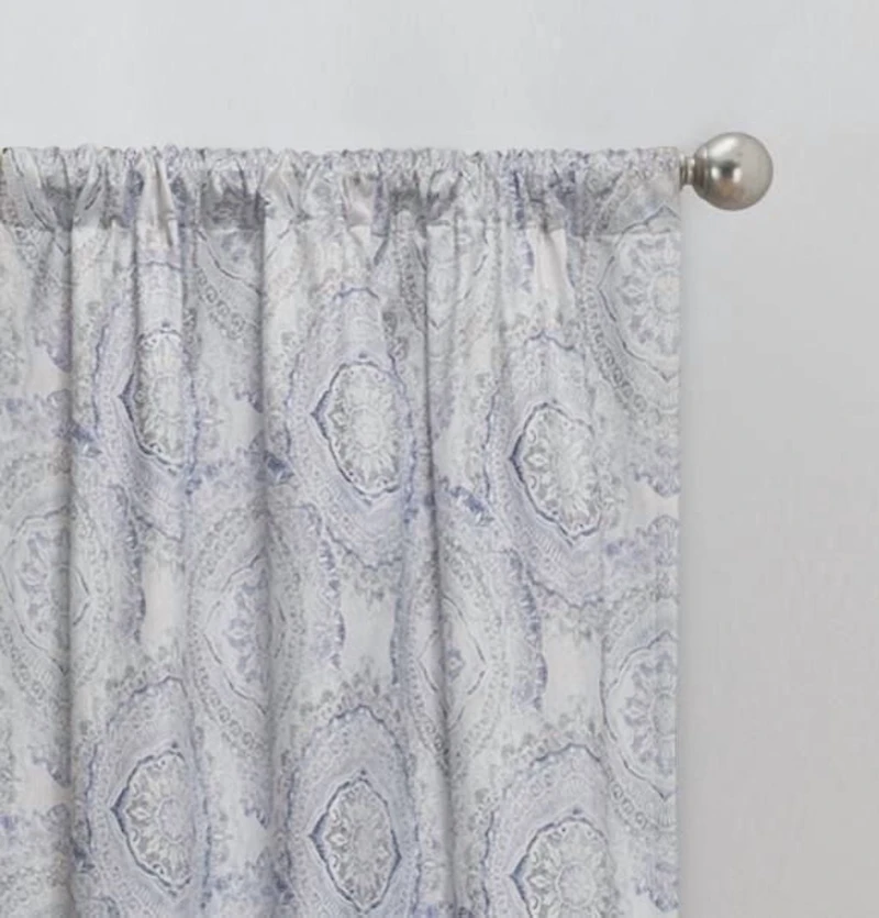 Eclipse Draft Stopper 63" Room Darkening Rod Pocket Window Curtain Panel