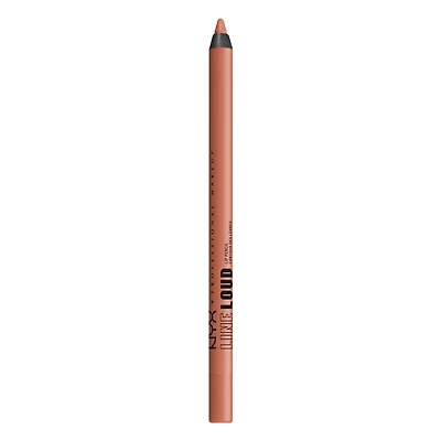 NYX PROFESSIONAL MAKEUP, Line Loud, Crayon pour lèvres hydrofuge, Infusé de Vitamine E, Formule végétalienne Résistance aux transferts.