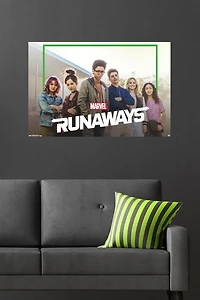 Marvel Comics TV - The Runaways - TV One Sheet Wall Poster, 22.375" x 34"