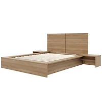 Ensemble de chambre à coucher Marcy 4 pièces avec lit