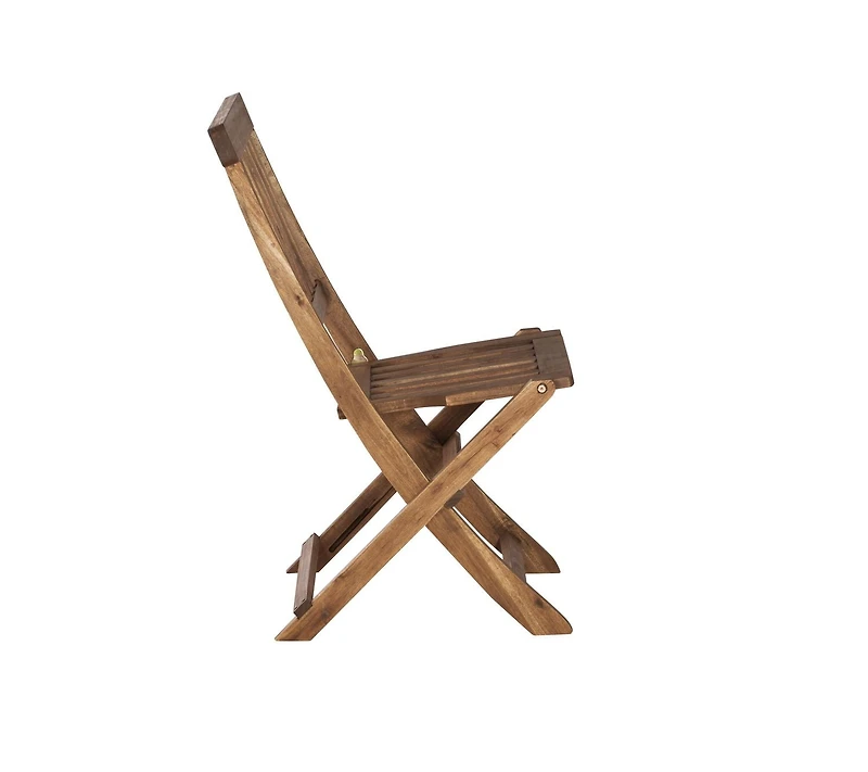 Ensemble de café extérieur en teck