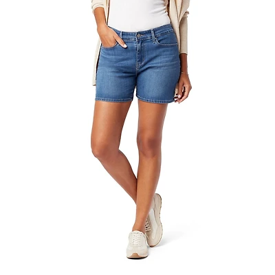 Levi Strauss Signature.™ Women’s Mid-Rise 5" Shorts