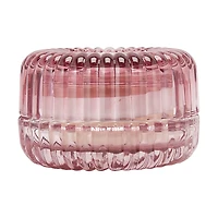 Anko Floral Noir Glass Candle, FRAGRANT CANDLE