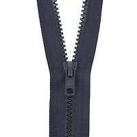 Fermeture à glissière unidirectionnelle COSTUMAKERS, bleu marine, 60 cm (24 po