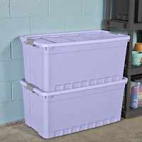 Sterilite 189L Tote Stacker - Bourgeon Lilas
