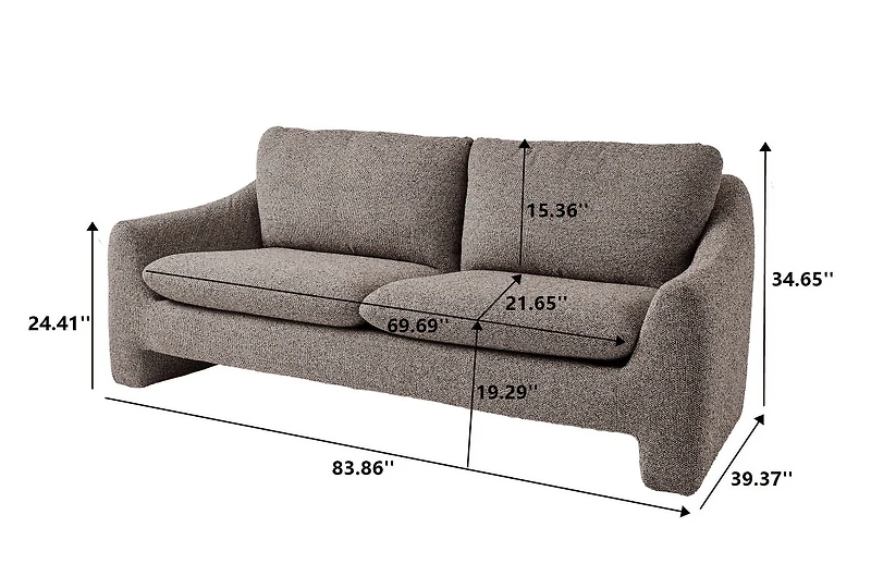 Better Homes & Gardens 83.86" Emerson Sofa