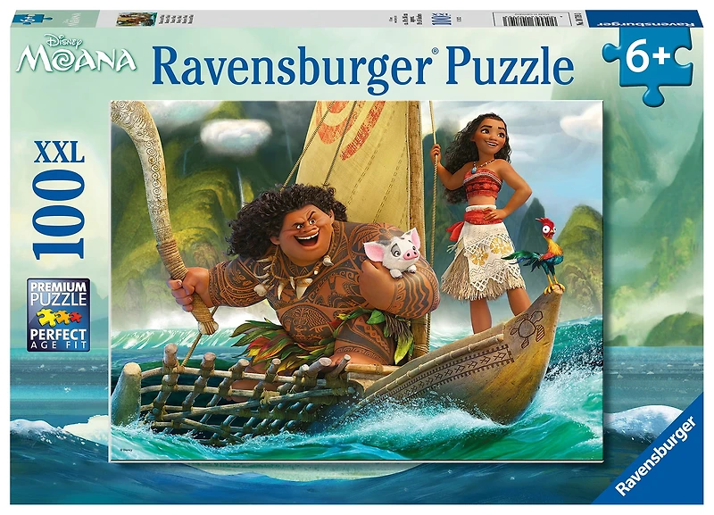 Ravensburger Disney Moana : Un Océan, Un Cœur 100 pièces Puzzle XXL