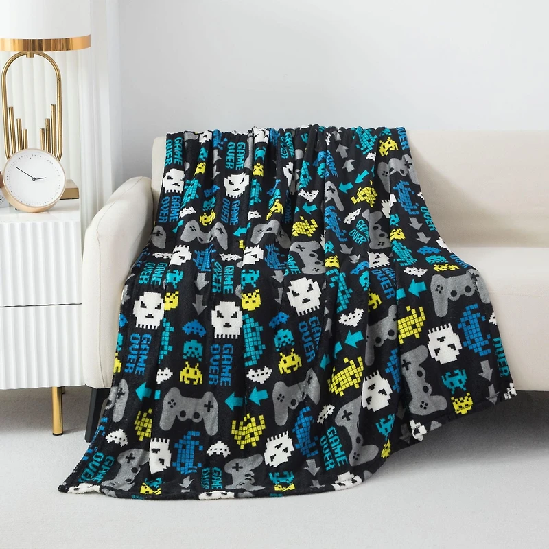 Jeté en peluche Mainstays Kids Extra doux et douillet