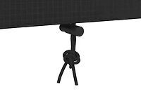Ensemble de housses de meuble de patio noires 137,2 cm x 91,4 cm x 81,3 cm avec fermetures à boucle Mainstays (4 pièces)