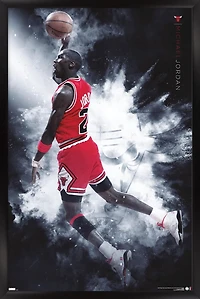 Michael Jordan - Burst Wall Poster, 22.375" x 34"