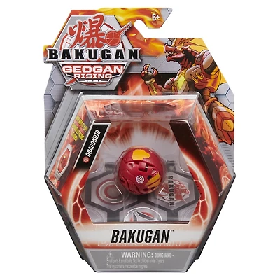 Bakugan, Dragonoid, 2-inch Tall Geogan Rising Collectible Action Figure and Trading Card