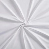 Jupe de lit Marina Décoration ultra douce et soyeuse, de qualité hôtelière, toutes saisons, avec poches profondes, 40 cm de hauteur, en rayonne de bambou massif, couleur blanche