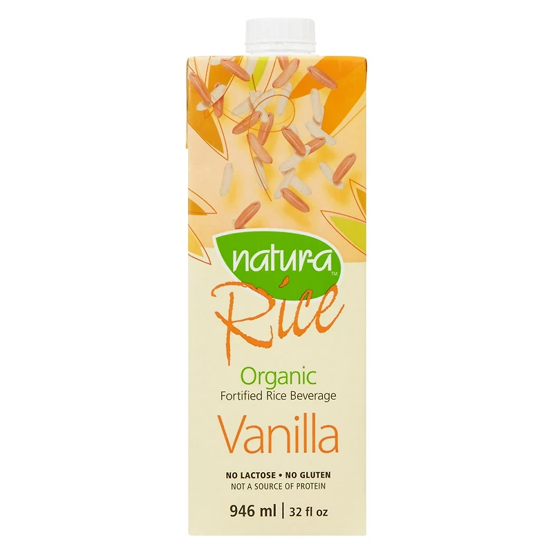Natur-A Boisson Biologique de Riz à la Vanille