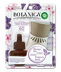 Botanica by Air Wick, Scented Oil 1+1 Kit, Fragrance French Lavender & Honey Blossom