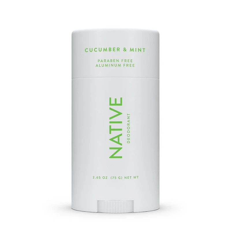 Native Natural Deodorant, Cucumber & Mint, Aluminum Free, 75 g