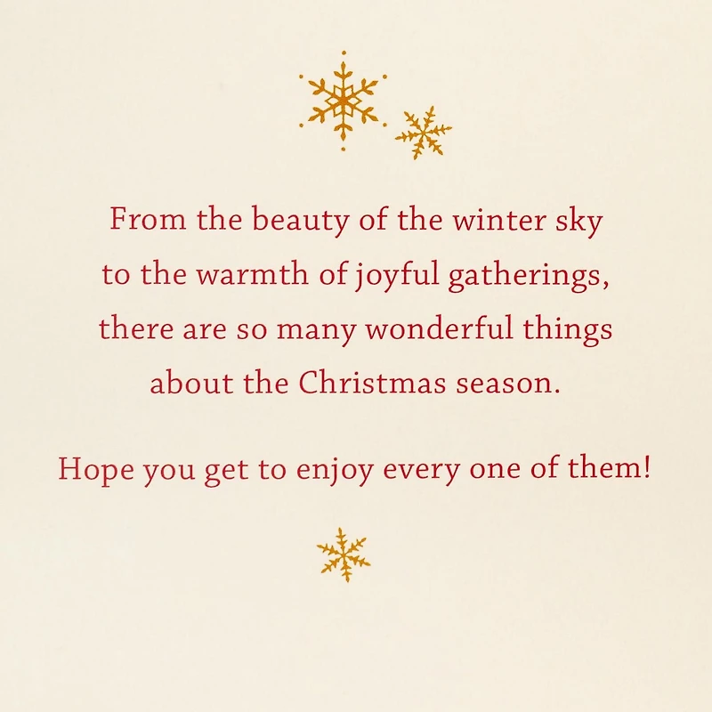 Carte musicale en relief de Noël avec lumières, Thomas Kinkade, Hallmark (Chapelle de Noël, joue « O Holy Night »)