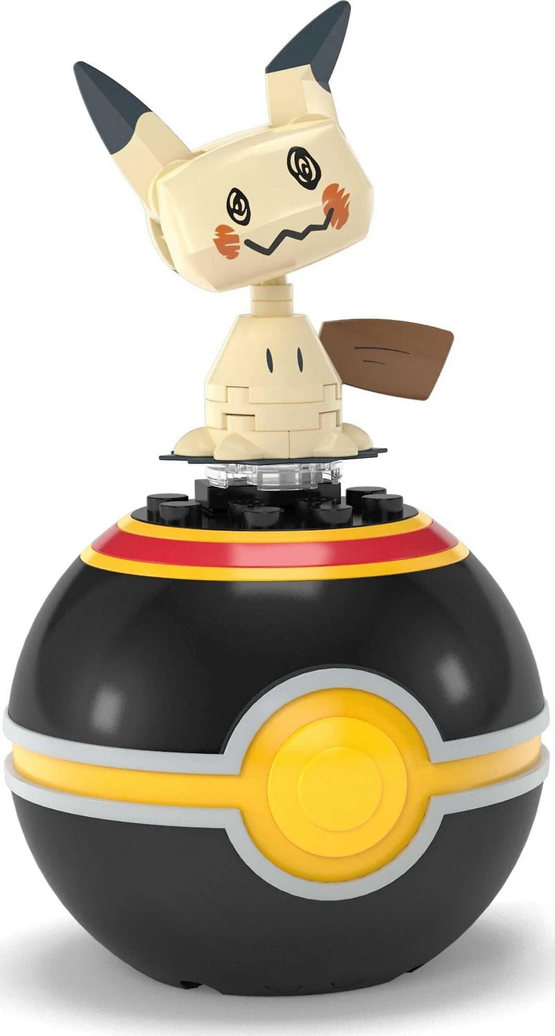 MEGA Pokémon Figurine articulée Mimiqui, 19 pièces