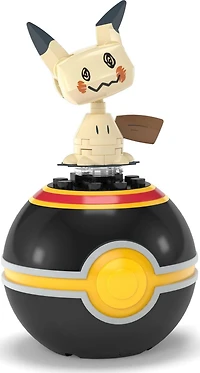 MEGA Pokémon Figurine articulée Mimiqui, 19 pièces