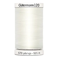Gutermann 120 100% Polyester All Purpose Thread, 521 m / 570 yds