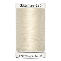 Gutermann 120 100% Polyester All Purpose Thread, 521 m / 570 yds