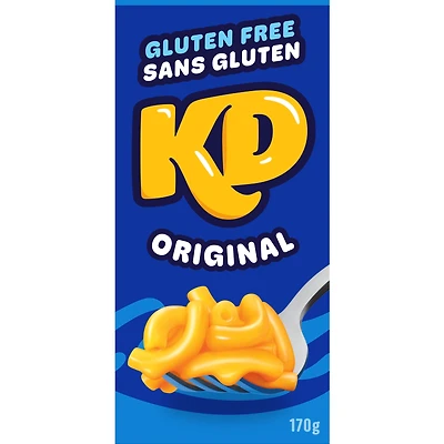 Kraft Dinner - Mac & Cheese - Gluten Free - 170 G, Packaged Meal, Shelf-Stable, 170G