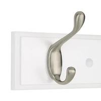 Era Classic 4 Hook Rail White