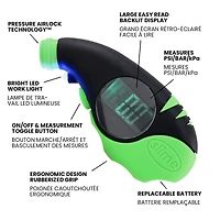 Manomètre numérique pour pneus élite Slime 5-150 PSI