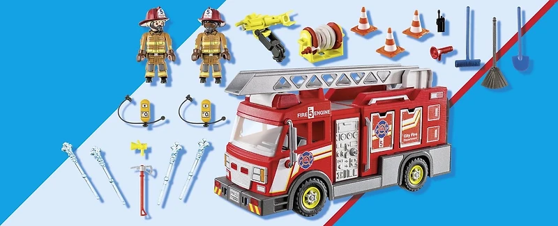 Playmobil Fire Truck, Light and Sounds