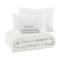 Mainstays Bed in a Bag Comforter Set with Sheets