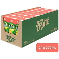 Fruité Pêche, boisson 200mL BOISSON PECHE FRUITE 24X200ML