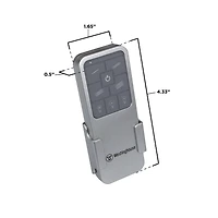 Westinghouse Lighting Télécommande pour ventilateur de plafond et lumière, 4 vitesses et marche/arrêt/gradateur