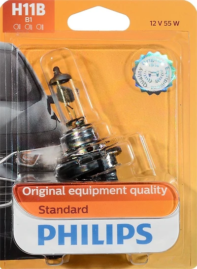 Philips H11B Standard headlight, Pack of 1