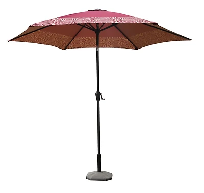 Dura Coral 9ft Umbrella Red