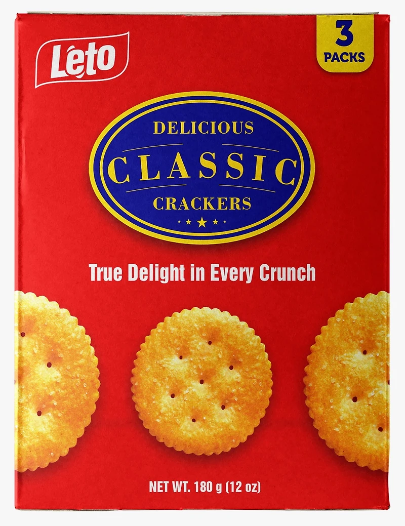 LETO CLASSIC CRACKERS, LETO CLASSIC CRACKERS