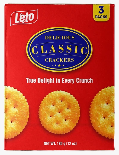 LETO CLASSIC CRACKERS, LETO CLASSIC CRACKERS