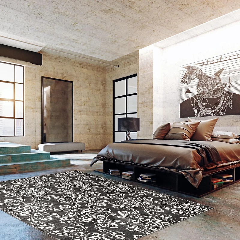 ECARPET Modern Area Rug for Dining Room, Living Room