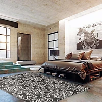 ECARPET Modern Area Rug for Dining Room, Living Room