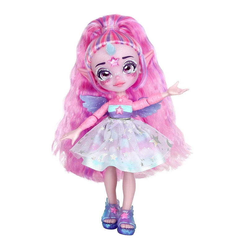 Magic Mixies Pixlings Doll - Purple, Single PK